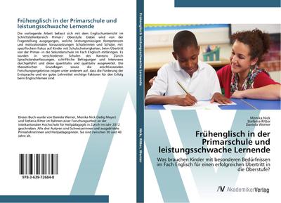 Frühenglisch in der Primarschule und leistungsschwache Lernende