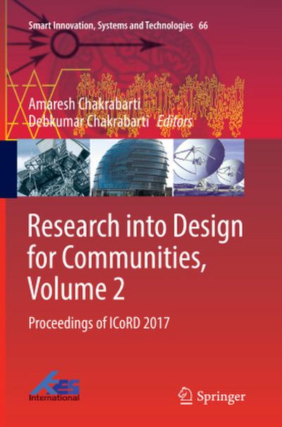 Research into Design for Communities, Volume 2
