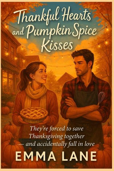 Thankful Hearts and Pumpkin Spice Kisses - They’re forced to save Thanksgiving together - and accidentally fall in love