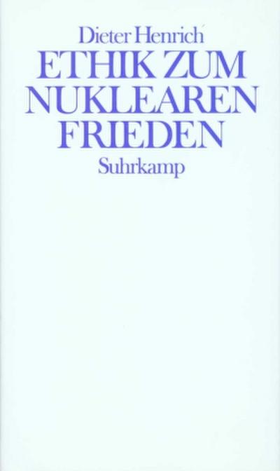 Ethik zum nuklearen Frieden