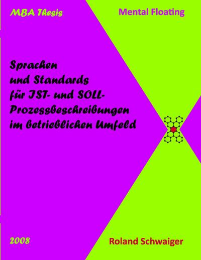 Sprachen und Standards für IST- und SOLL-Prozessbeschreibungen im betrieblichen Umfeld