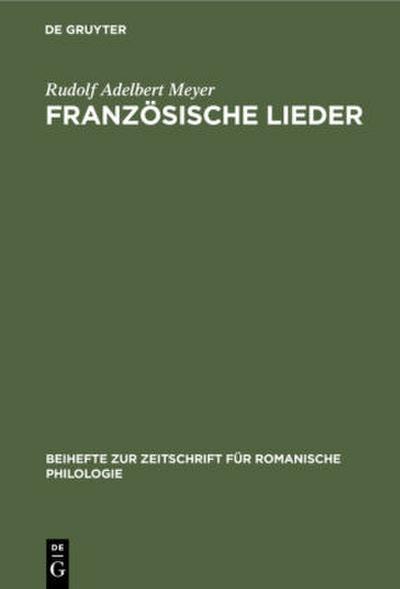 Französische Lieder