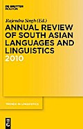 Annual Review of South Asian Languages and Linguistics