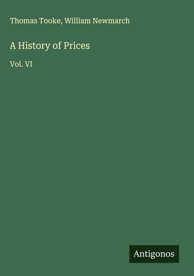 A History of Prices