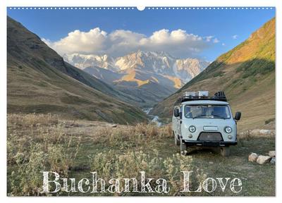 UAZ 452 Buchanka Love (Wandkalender 2026 DIN A2 quer), CALVENDO Monatskalender