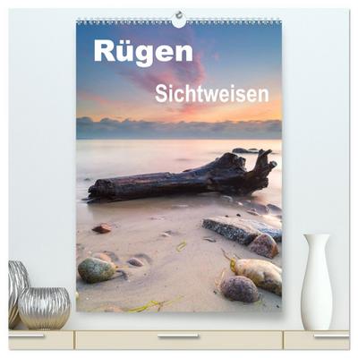 Rügen Sichtweisen (hochwertiger Premium Wandkalender 2024 DIN A2 hoch), Kunstdruck in Hochglanz