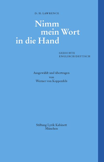Nimm mein Wort in die Hand