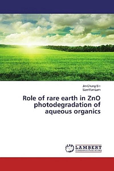 Role of rare earth in ZnO photodegradation of aqueous organics