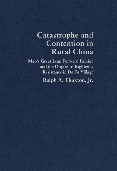 Catastrophe Contention Rural China