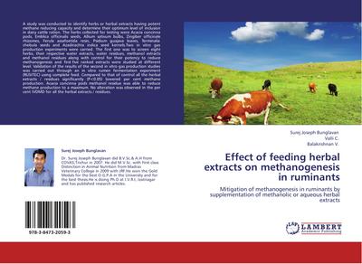 Effect of feeding  herbal extracts on methanogenesis in ruminants