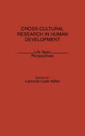 Cross-Cultural Research in Human Development