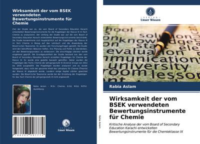 Wirksamkeit der vom BSEK verwendeten Bewertungsinstrumente für Chemie