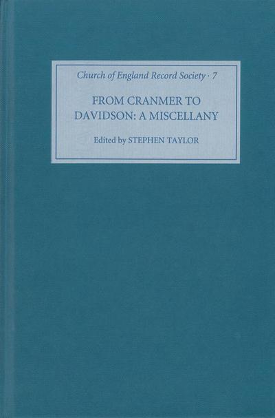 From Cranmer to Davidson