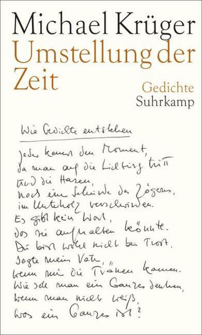 Umstellung der Zeit