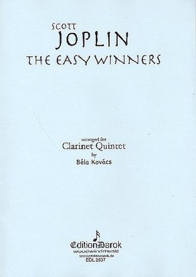 The easy Winners:for 4 clarinets and bass clarinets