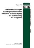 Die Rechtsbeziehungen im Vertragsarztwesen unter besonderer Berücksichtigung der Rechtsstellung des Belegarztes