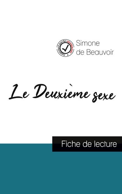 Le Deuxième sexe de Simone de Beauvoir (fiche de lecture et analyse complète de l’oeuvre)