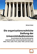 Die organisationsrechtliche Stellung der Universit
