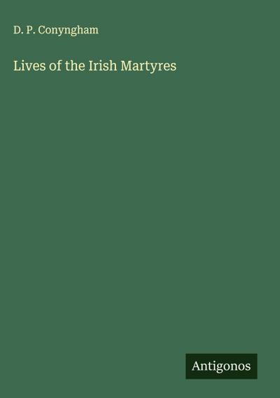 Lives of the Irish Martyres