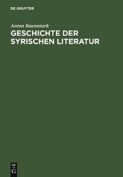 Geschichte der syrischen Literatur