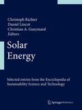 Solar Energy: Selected entries from the Encyclopedia of Sustainability Science and Technology