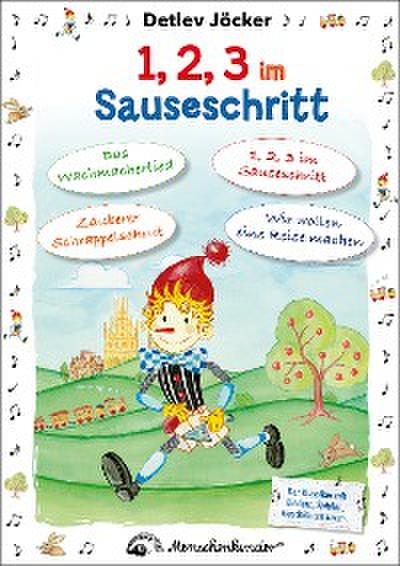 Detlev Jöcker: 1, 2, 3 im Sauseschritt (ab 0-7 Jahren)