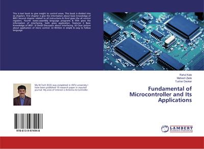 Fundamental of Microcontroller and Its Applications