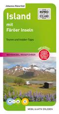 Island mit Färöer Inseln