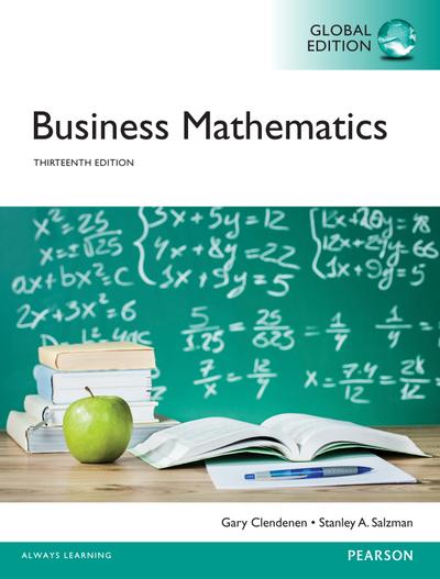 Business Mathematics, Global Edition