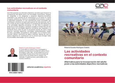 Las actividades recreativas en el contexto comunitario