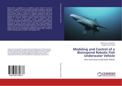 Modeling and Control of a Bioinspired Robotic Fish Underwater Vehicle