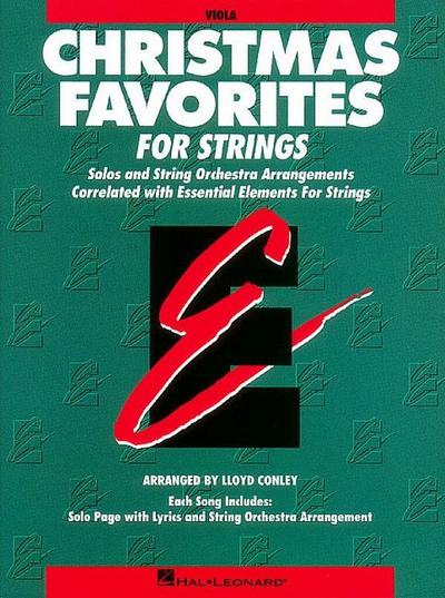 Essential Elements Christmas Favorites for Strings: Viola - Lloyd Conley