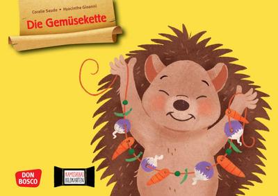 Die Gemüsekette. Kamishibai Bildkartenset