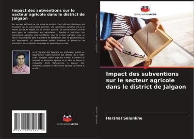 Impact des subventions sur le secteur agricole dans le district de Jalgaon