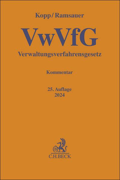Verwaltungsverfahrensgesetz. VwVfG