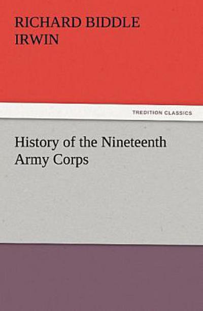 History of the Nineteenth Army Corps