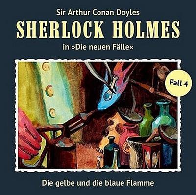Shrlock Holmes - Die gelbe und die blaue Flamme, 1 Audio-CD