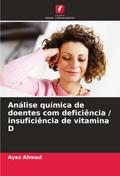Análise química de doentes com deficiência / insuficiência de vitamina D