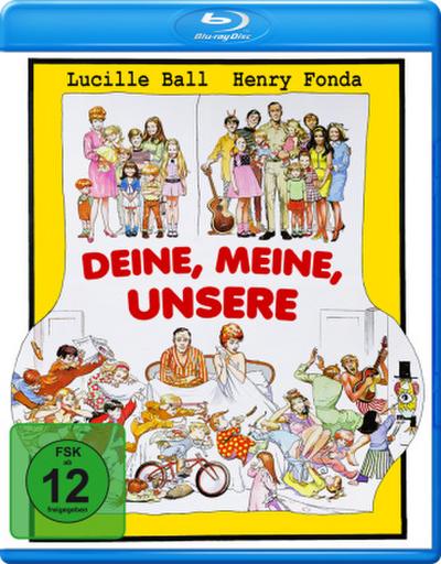 Deine, meine, unsere 1968, 1 Blu-ray, 1 Blu Ray Disc