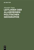 Leitlinien der allgemeinen politischen Geographie