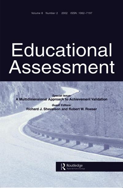 A Multidimensional Approach to Achievement Validation