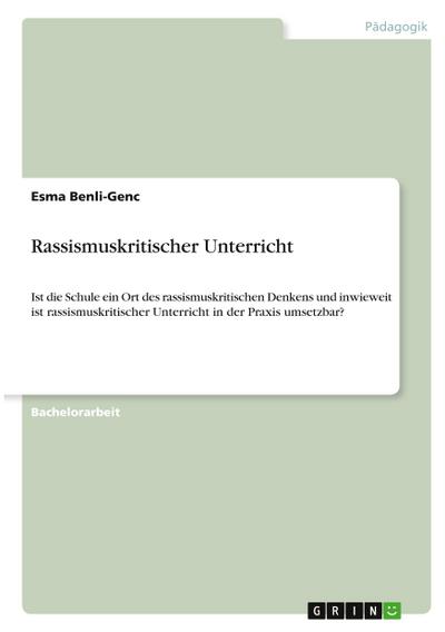 Rassismuskritischer Unterricht