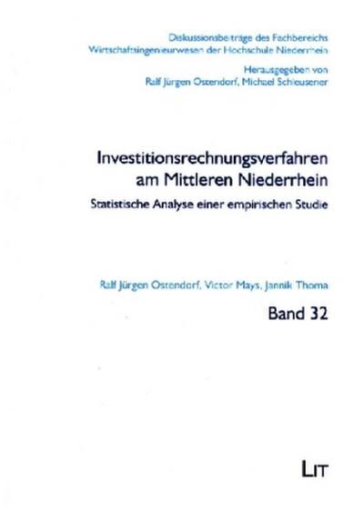 Investitionsrechnungsverfahren am Mittleren Niederrhein