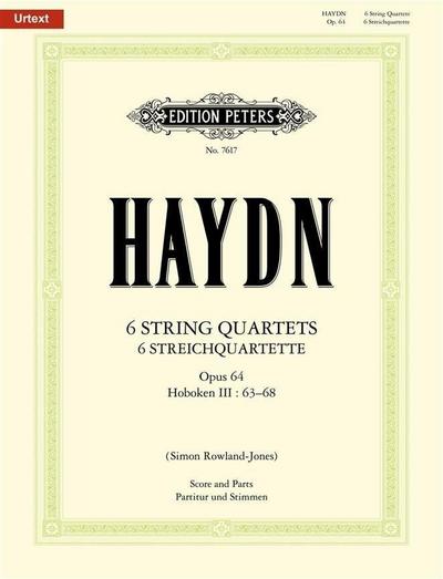 Haydn, J: 6 String Quartets Op. 64 (New Edition)