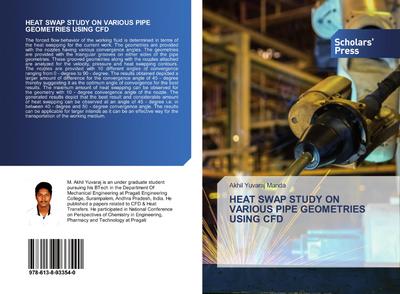 HEAT SWAP STUDY ON VARIOUS PIPE GEOMETRIES USING CFD