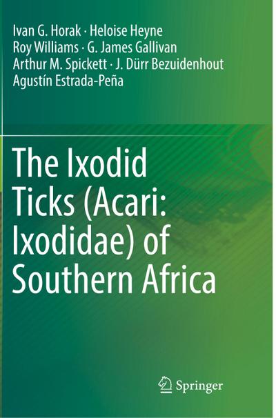 The Ixodid Ticks (Acari: Ixodidae) of Southern Africa