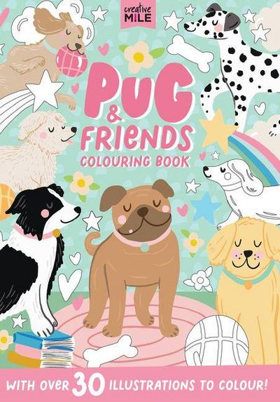 Pug & Friends Colouring Book