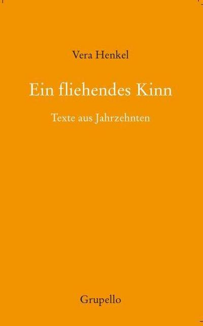 Henkel, V: Ein fliehendes Kinn