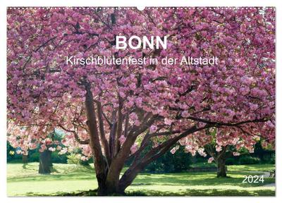 Bonn - Kirschblütenfest in der Altstadt (Wandkalender 2024 DIN A2 quer), CALVENDO Monatskalender