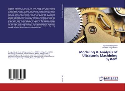 Modeling & Analysis of Ultrasonic Machining System